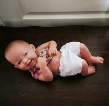 Bébé Nouveau Né BERENGUER 36 Cm Poupée Poupon Sexué Fille Très Réaliste