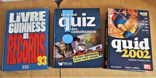 Lot livres anciens quizz - livres,