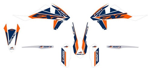 Kit déco diamond light - diamond, ktm