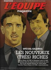 L'EQUIPE MAGAZINE n°1394 04/04/2009  Spécial Salaires/ Ribery/ Loeb/ Desjoyaux