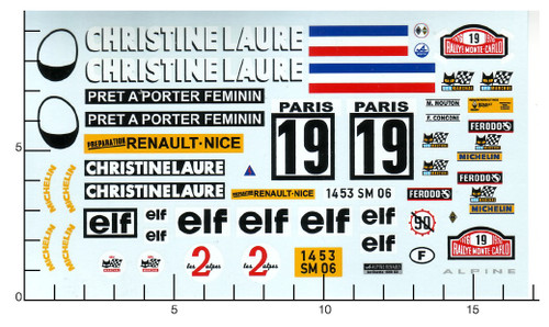 Decals decalcomanie 18 - decals, 1/18