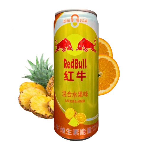 Red bull ananas orange - red,