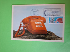 Carte postale du téléphone