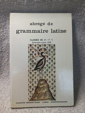Abrege De Grammaire Latine 2e