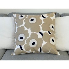 Housse de coussin beige