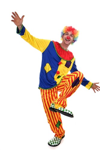 Dress costume clown - dress, up