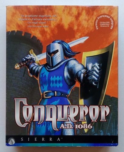 Conqueror 1086 pc cd rom - conqueror,