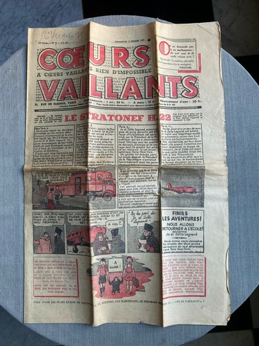 Cœurs vaillants 7 1939 - cŒurs,