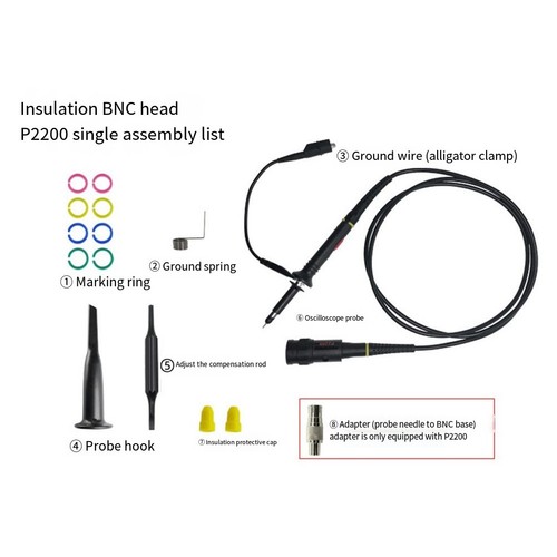 Sondes oscilloscope usage - sondes, à