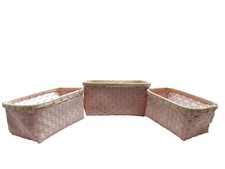 Lot de paniers décoratifs
