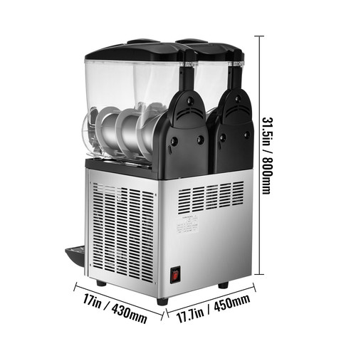 Vevor machine granitas inox - machine,