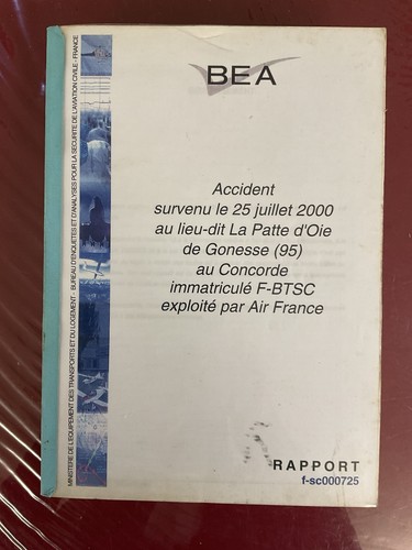 Avion concorde rapport bea - rapport,