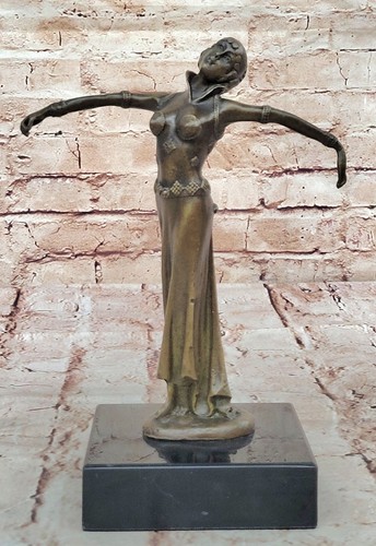 Signed chiparus bronze - signed, d.h.chiparus