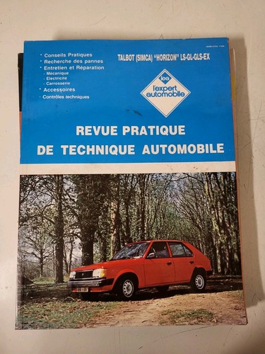 Revue technique automobile - revue,