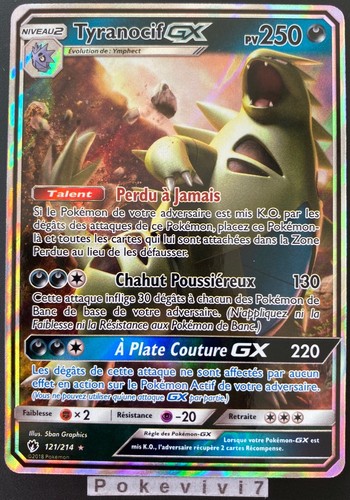 Carte pokemon tyranocif - pokemon,