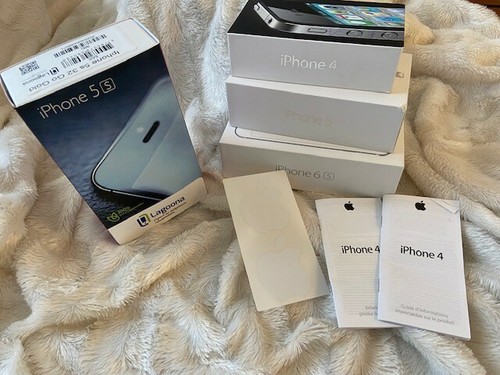 Lot boîtes vides iphone - lot,