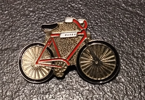 Pin cyclisme vélo rouge - vélo,