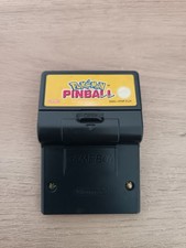 jeu gameboy pokemon pinball TBE avec cache pile