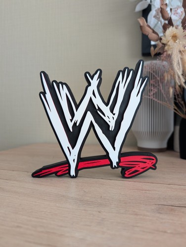 Logo wwe enseigne plaque - wwe,