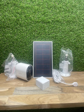 Arlo Pro 4 Camera Surveillance WiFi Exterieure + Panneau Solaire Sans Fil