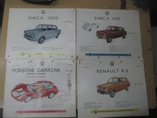 Lot de 4 Planches Joustra