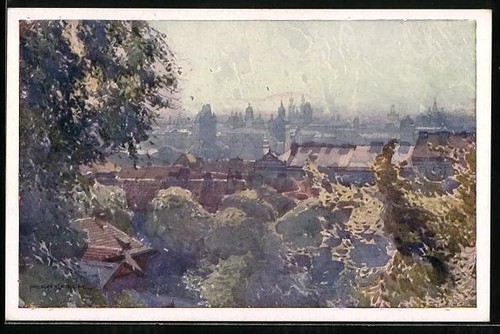 Carte postale artiste - carte,