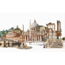   Kit point de croix  Rome 499  Thea Gouverneur  Lin  