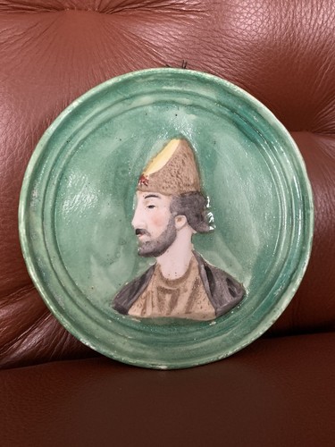 Ancienne assiette - , en