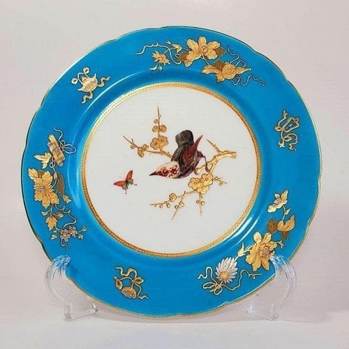 Assiette minton 19ème - assiette,