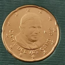 20 CENTS EURO 2010 BU PAPE