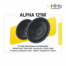 INFINITY CAR SPEAKERS | ALPHA