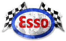 ESSO  Flags sticker vinyle