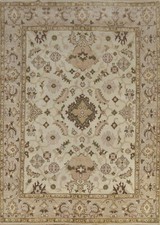 Tapis En Laine Oushak Indien