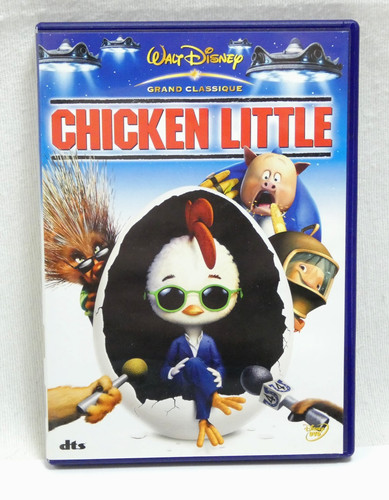 Chicken little walt disney dvd - chicken,