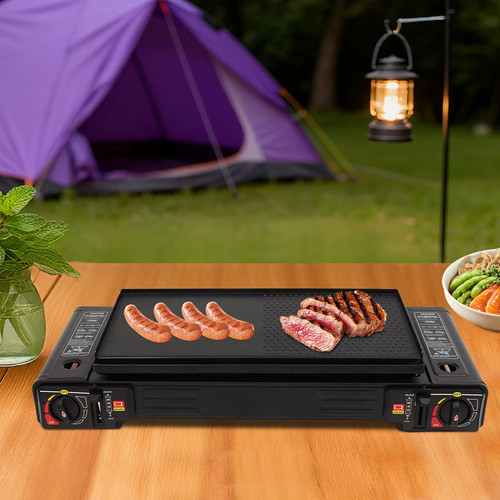 Réchaud camping brûleur gaz - brûleur,