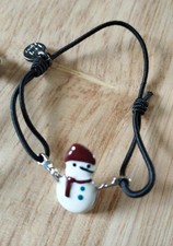 Bracelet bonhomme neige - bonhomme, de