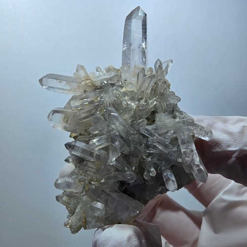Pointes quartz lémurien - quartz,
