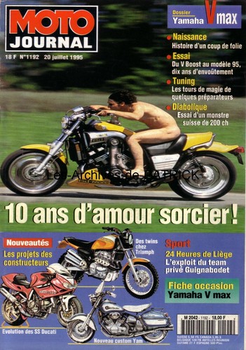 Moto journal 1192 yamaha - moto,