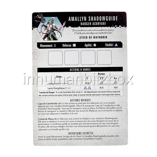 Bf062 carte personnage amallyn - carte,