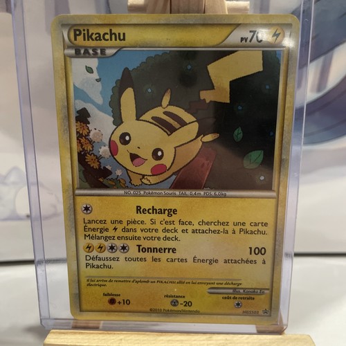 Carte pokémon pikachu - pokémon,
