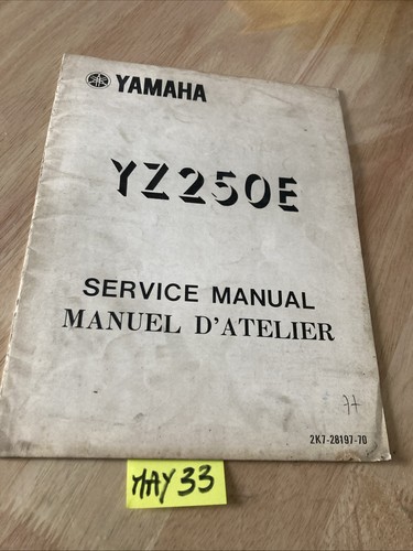 Yamaha yz250e 2k7 yz250 250 - 2k7,