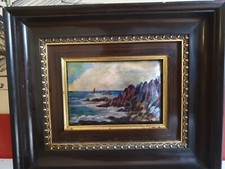 Bel Emaux De Limoges De Christiane Raclot Paysage De Mer