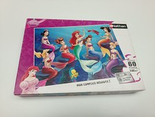 PUZZLE NATHAN 60 PIECES ARIEL ET SES AMIES DISNEY RF 866137