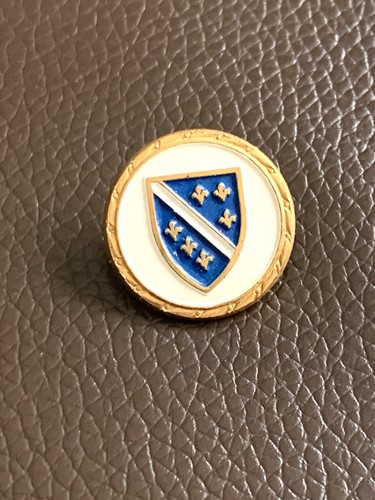 Pin bouton blason fleurs - blason, 6