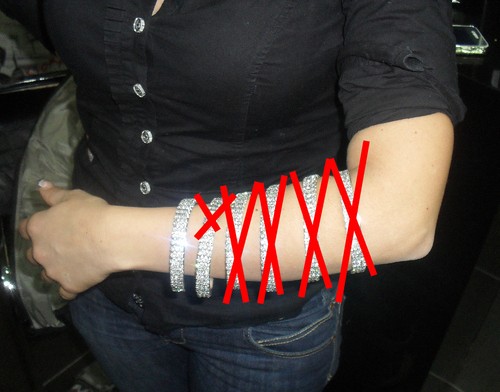 Bracelet esclave spirale 3 - esclave,