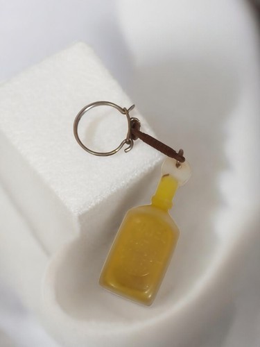 Porte clés vintage bouteille - vintage,