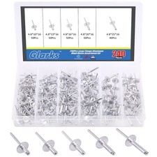 Assortiment de 240 rivets