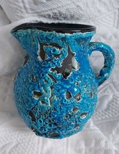 Pichet ,  Pot , céramique regional tourné et décoré main BBG 