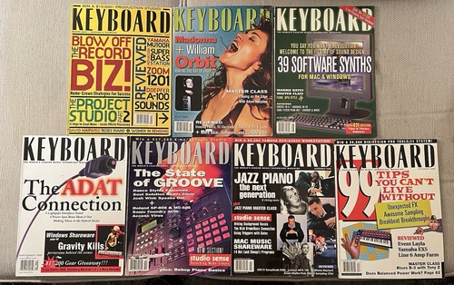 Keyboard magazine 1998 - keyboard,