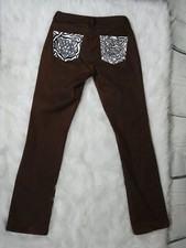 Customized hand painted brown